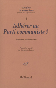 Adhérer au parti communiste ? - COLLECTIF