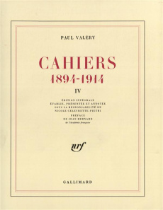 CAHIERS. Tome 4 - Valéry Paul