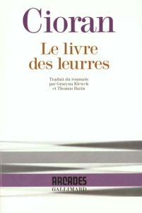 Livre des leurres - Cioran Emil
