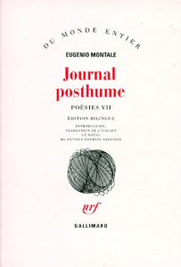 Journal posthume. Tome 7, Poésies - Montale Eugenio