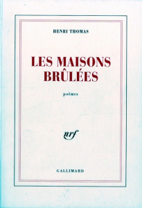 Les maisons brûlées - Thomas Henri