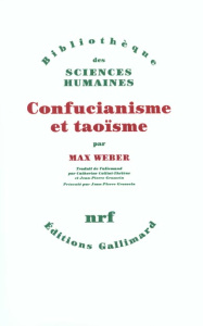 Confucianisme et taoïsme - Weber Max
