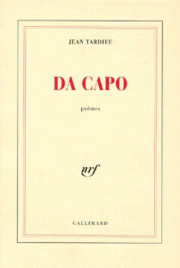 Da capo - Tardieu Jean