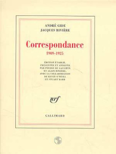 Correspondance. 1909-1925 - Gide André ; Rivière Jacques