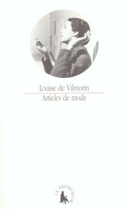 Articles de mode - Vilmorin Louise de