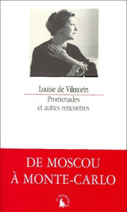 Promenades et autres rencontres - Vilmorin Louise de