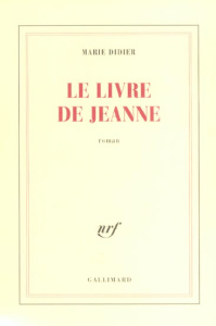 Le livre de Jeanne - Didier Marie