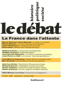 Le Débat/1412006/La France dans l'attente - Gauchet Marcel, Collectif