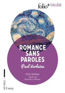 Romances sans paroles - Verlaine Paul ; Le Damany Reynold