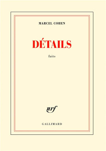 Détails Tome 1 : Faits - Cohen Marcel