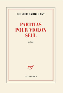 Partitas pour violon seul - Barbarant Olivier
