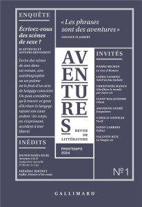 Aventures N°1, Printemps 2024 : Ecrivez-vous des scènes de sexe ? - COLLECTIF
