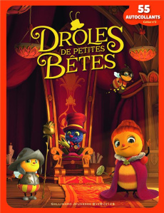 Drôles de petites bêtes Cahier N° 2. Avec 55 autocollants - Krings Antoon ; Bouron Arnaud