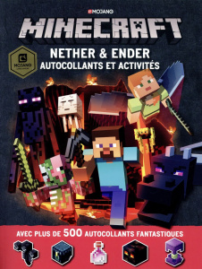 Minecraft. Nether & Ender autocollants et activités. Avec plus de 500 autocollants fantastiques - Milton Stephanie ; Marsh Ryan ; Fil Alexandre