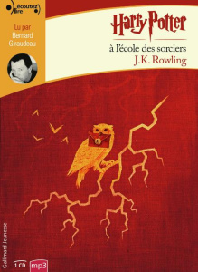 Harry Potter Tome 1 : Harry Potter à l'école des sorciers. 1 CD audio MP3 - Rowling J.K. ; Giraudeau Bernard ; Ménard Jean-Fra