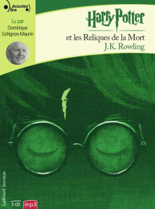 Harry Potter Tome 7 : Harry Potter et les reliques de la mort. 3 CD audio MP3 - Rowling J.K. ; Collignon-Maurin Dominique ; Ménard