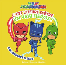 C'est l'heure d'être un vrai héros ! Coloriages et jeux - ROMUALD