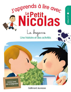 J'apprends à lire avec Le Petit Nicolas : La Bagarre. Niveau 1, début CP - Demaria Marjorie