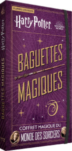 Harry Potter Baguettes magiques. Coffret magique du Monde des Sorciers avec des fac-similés à collec - PETERSON JODY