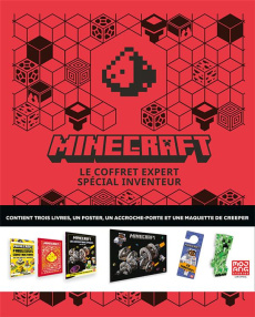Minecraft, Le coffret expert spécial inventeur. Avec 3 livres, 1 poster, 1 accroche-porte et 1 maque - McBrien Thomas ; Marsh Ryan ; Fil Alexandre