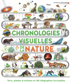 Chronologies visuelles de la nature. Terre, plantes et animaux en 140 infographies incroyables - Carton Steven ; Harris Tim ; Hume Rob ; Jackson To