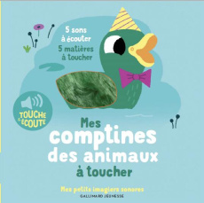 Mes comptines des animaux à toucher - Billet Marion
