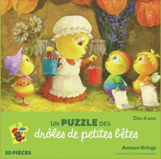 LES DROLES DE PETITES BETES - ARIEL, PETIT ARC-EN-CIEL - PUZZLE - KRINGS ANTOON