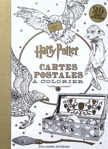 Cartes postales à colorier Harry Potter - COLLECTIF