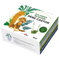 Les Contes du Monde Père Castor. Coffret en 8 volumes : Un petit chacal très malin... ; Epaminondas - Jordis-Lohausen Alexander