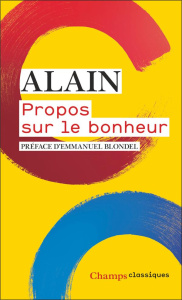 Propos sur le bonheur - ALAIN/BLONDEL
