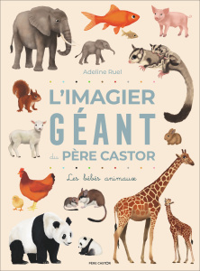 L'imagier géant du Père Castor. Les bébés animaux - Ruel Adeline
