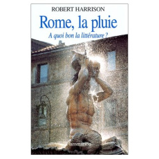 ROME LA PLUIE. A QUOI BON LA LITTERATURE - Harrison Robert