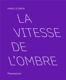 La vitesse de l'ombre - Le Brun Annie