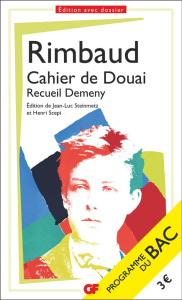 Cahiers de Douai. Recueil Demeny - Rimbaud Arthur ; Steinmetz Jean-Luc ; Scepi Henri