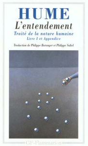 Traité de la nature humaine. Livre 1 et appendice,L'entendement - Hume David ; Baranger Philippe ; Saltel Philippe