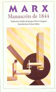 Manuscrits de 1844 - Marx Karl