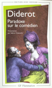 Paradoxe sur le comédien - Diderot Denis