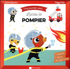 Une journée avec... Lucas le pompier - Laurens Claire ; Nille Peggy