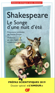Le Songe d’une nuit d’été. Prépas scientifiques, Edition 2019, Edition bilingue français-anglais - Shakespeare William ; Supervielle Jean-Louis ; Sup
