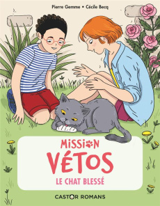Mission vétos : Le Chat blessé - Gemme Pierre ; Becq Cécile