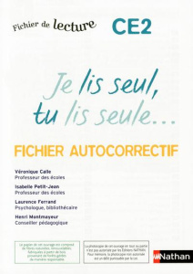 Je lis seul, tu lis seule - Autocorrectif - CE2 - Calle Véronique