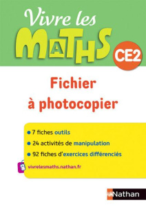 Vivre les maths CE2. Fichier à photocopier - Jardy Jacqueline ; Jardy Jacky ; Fayette Sonia ; F