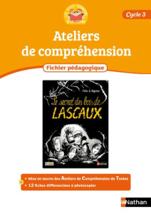 Ateliers de compréhension Cycle 3 Le secret des bois de Lascaux. Fichier pédagogique - Bentolila Alain ; Benaych Paul ; Félix Thierry ; G