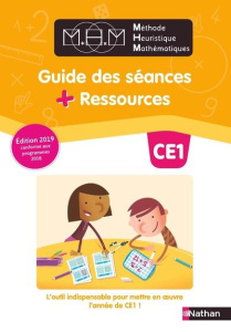 Méthode Heuristique Mathématiques CE1. Guide des séances ressources, Edition 2019 - Pinel Nicolas