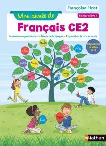 Mon année de français CE2. Ficher-élève 1, Edition 2019 - Picot Françoise ; Dandrimont Isabelle ; Pignon Mar