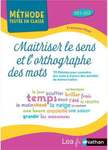 Maîtriser le sens et l'orthographe des mots Cycle 2. Edition 2021 - Picot Françoise