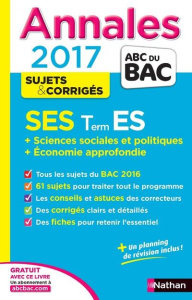 Sciences Economiques et Sociales Terminale ES Spécificité et Spécialité. Edition 2017 - Benasé-Rebeyrol Sandrine ; Foussat Béatrice