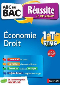 Economie Droit 1re et Tle STMG - Ferré Jean-François ; Lefebvre Gwenaëlle ; Levavas