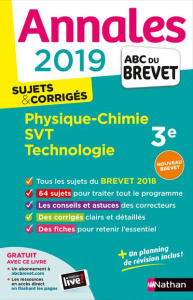 Physique-Chimie, Sciences de la Vie et de la Terre, Technologie 3e. Sujets & corrigés, Edition 2019 - Coppens Nicolas ; Doerler Olivier ; Lafond Laurent