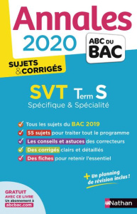 SVT Tle S spécifique spécialité. Sujets & corrigés, Edition 2020 - Durand Christophe ; Lalevée Frédéric